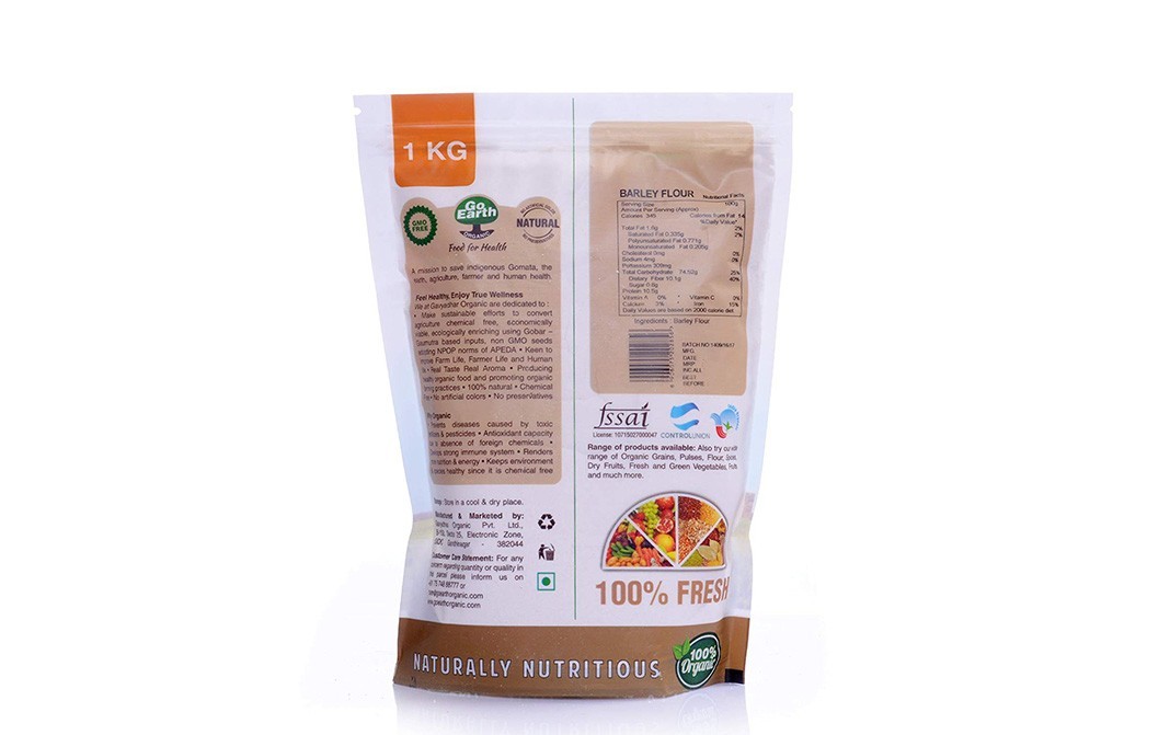 Go Earth Organic Jav Flour    Pack  1 kilogram